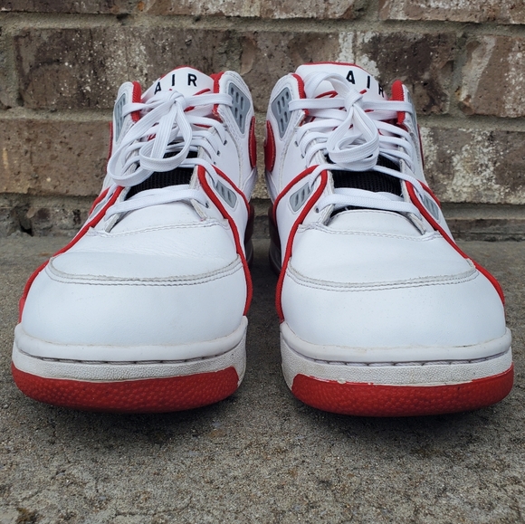 Nike Air Flight 89 "Ron Harper" 819665-100 Red White Mens Size 13 US Shoes - Picture 5 of 12